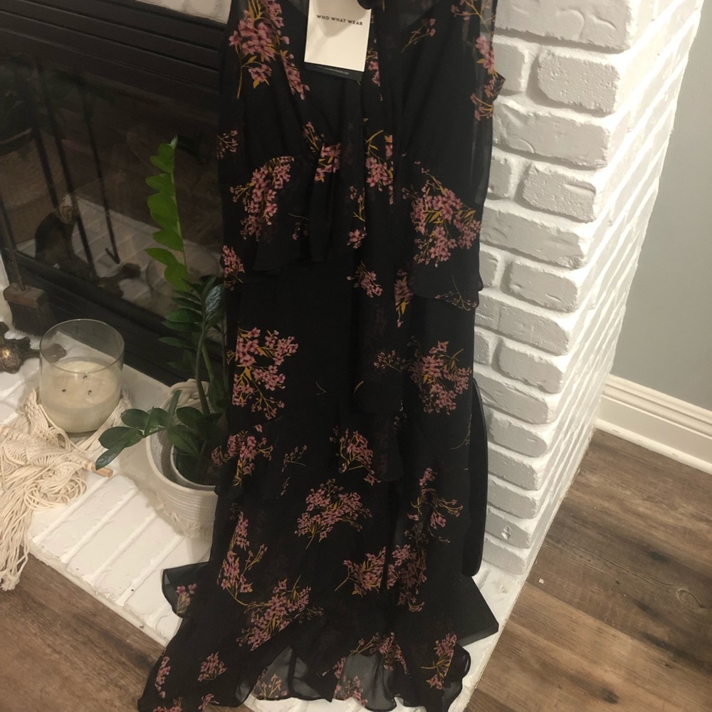 Black Print Who What Wear